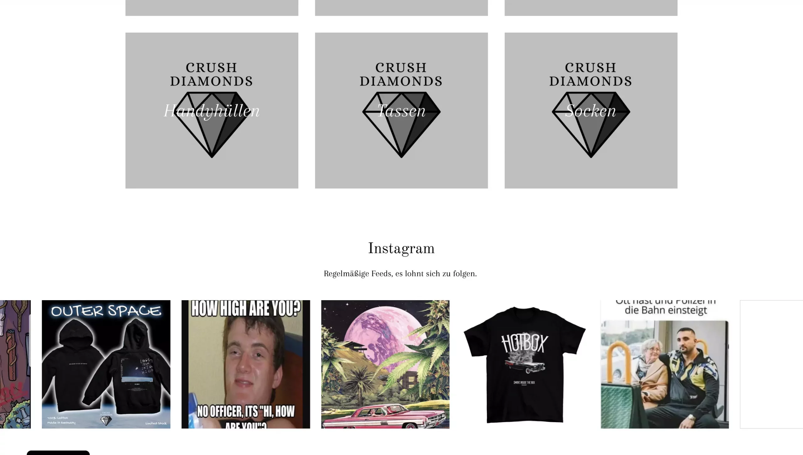 Crush Diamonds Startseite